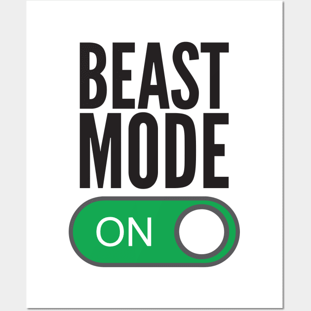 BEAST MODE Wall Art by AustralianMate